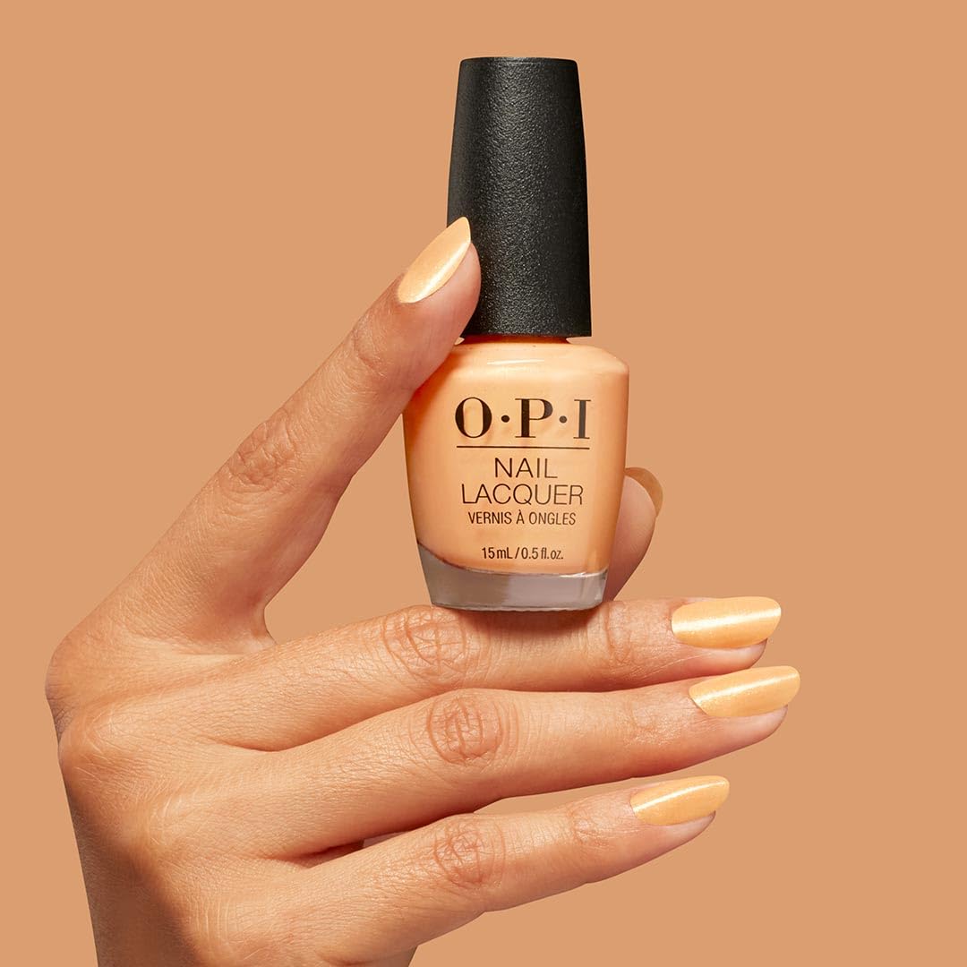 OPI Nail Lacquer Beauty School Popout | Sheer Paster Orange Shimmer
