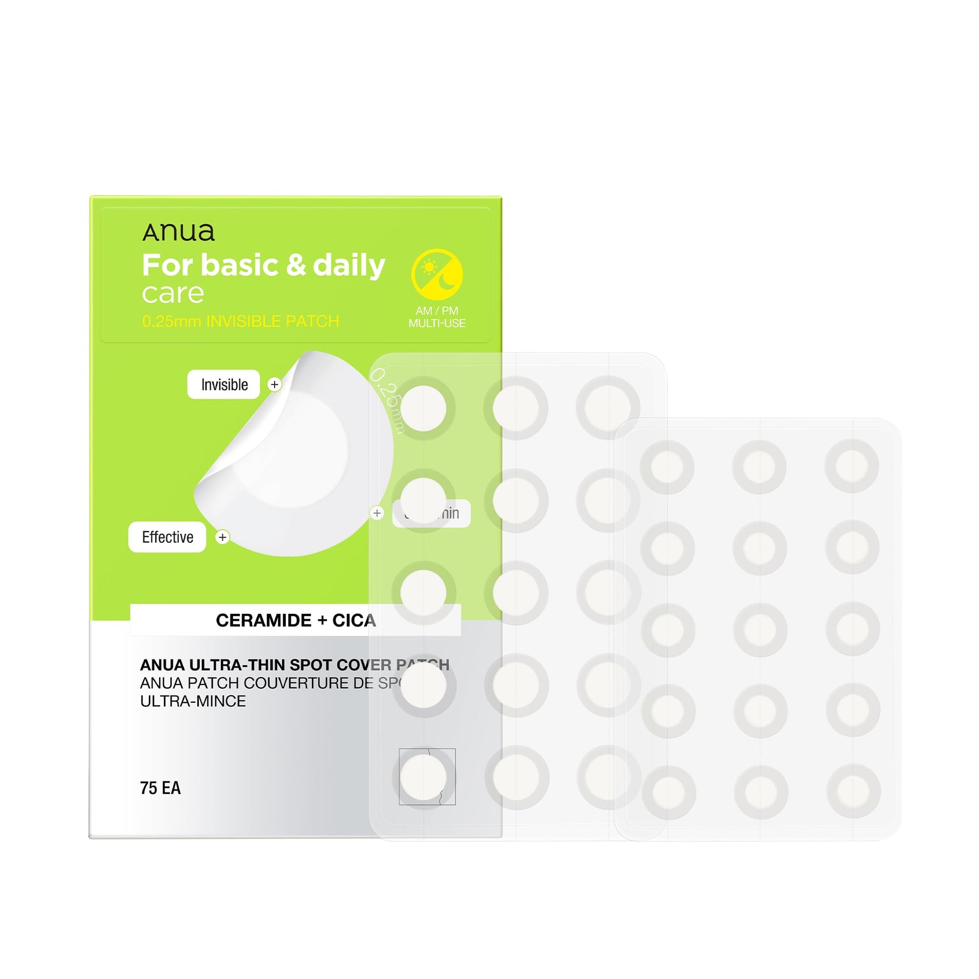 ANUA Ultra-Thin Spot Cover Patch, 75 Count