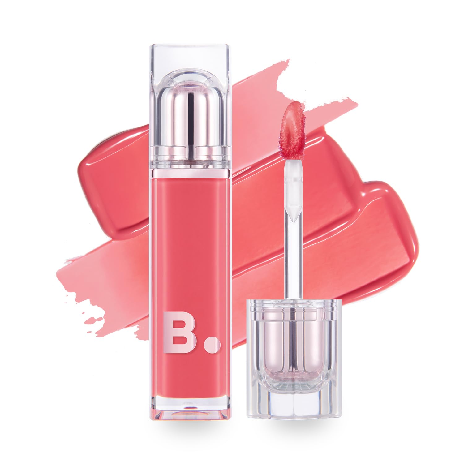 BANILA CO Dew Glow Tint - Dewy Gloss Lip Tint, PK03 Rabbit Chou (0.13 oz)