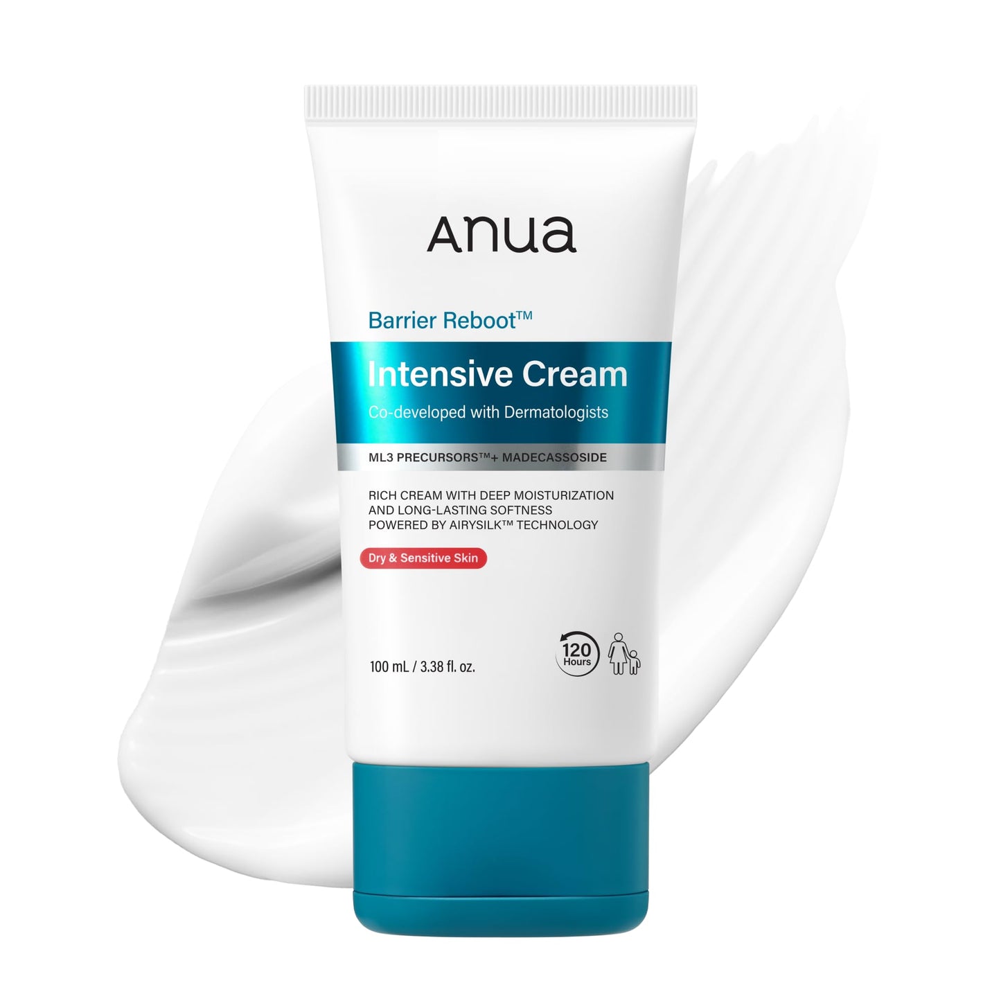 ANUA Barrier Reboot Intensive Cream, 3.38 fl oz