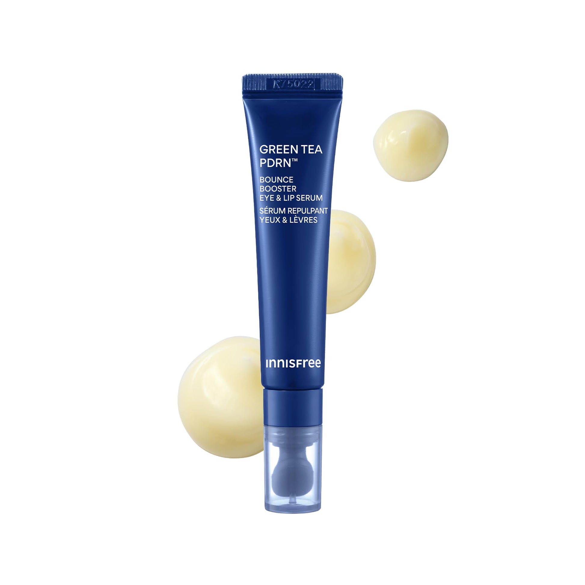 innisfree Green Tea PDRN Bounce Booster Eye & Lip Serum | Korean Eye Serum for Fine Lines and