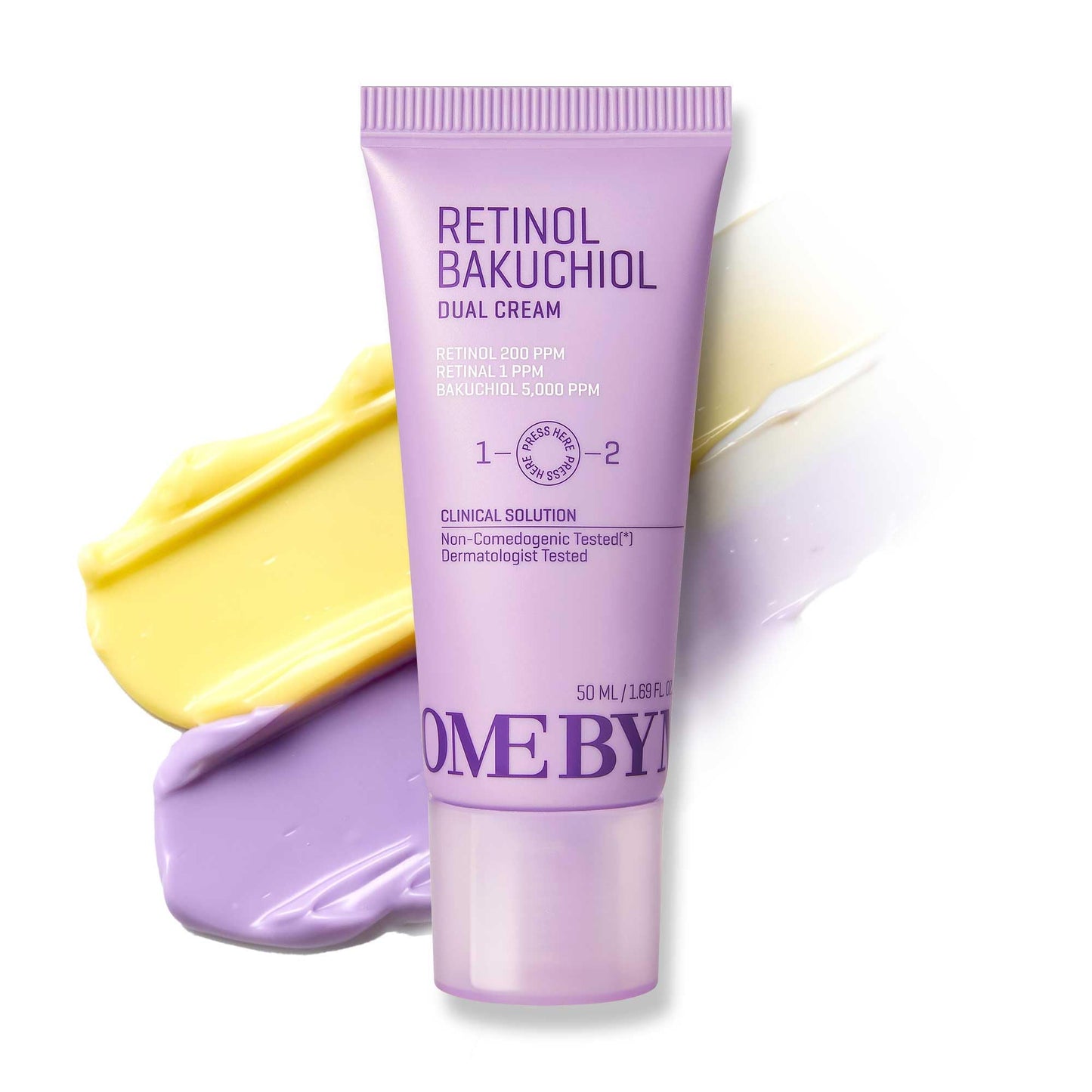 SOME BY MI Retinol Bakuchiol Dual Cream – 1.69oz, 50ml – Korean Collagen & Retinol Face Moisturizer