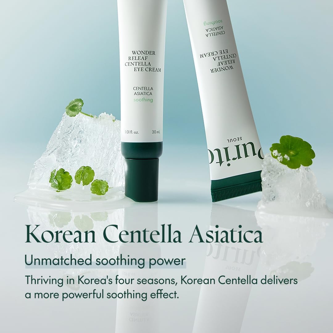 PURITO Centella Eye Cream | Soothing Cream For Dark Circles & Lines 1 fl oz
