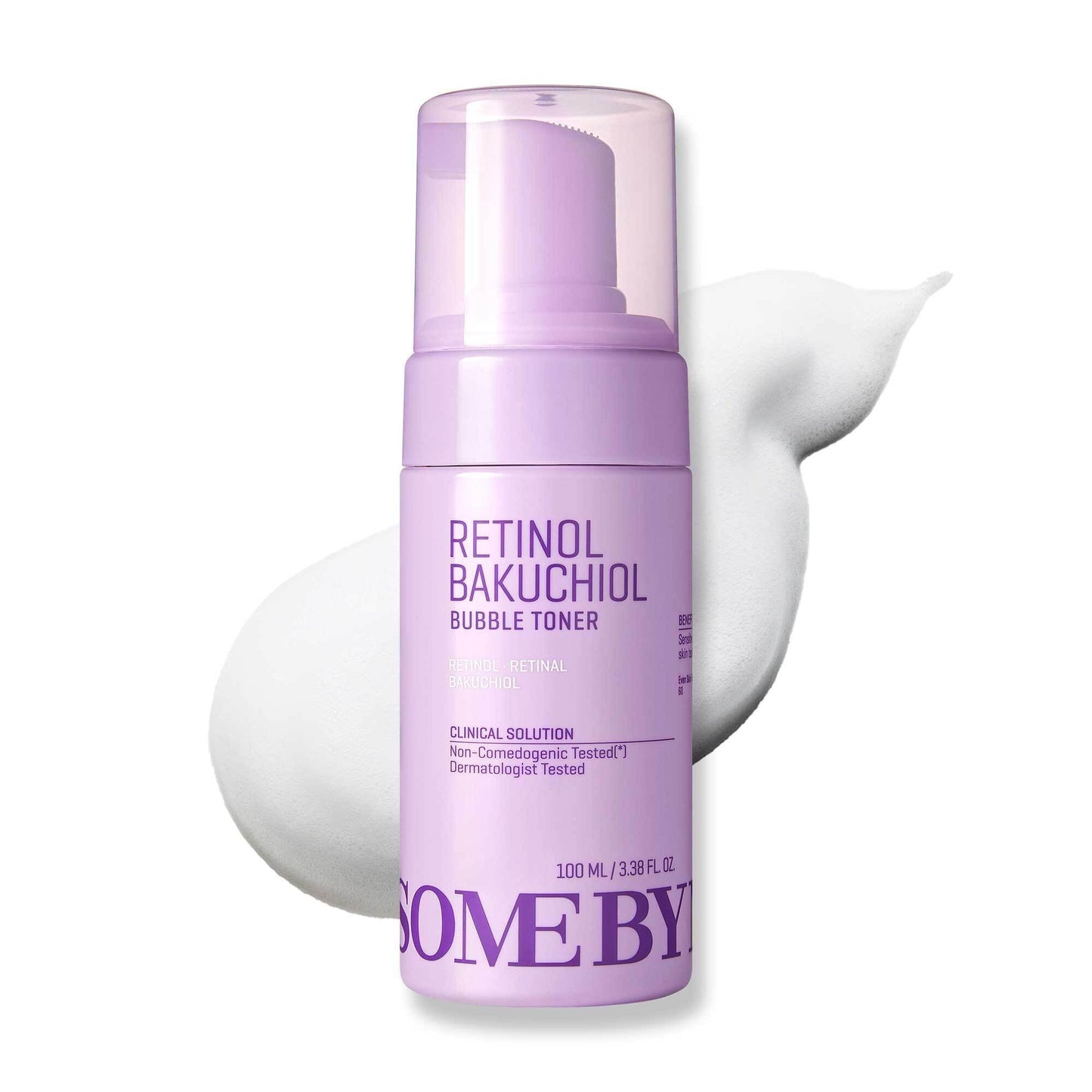 SOME BY MI Retinol Bakuchiol Bubble Toner – 3.4oz, 100ml – Korean Retinol Face Toner for Glass Skin