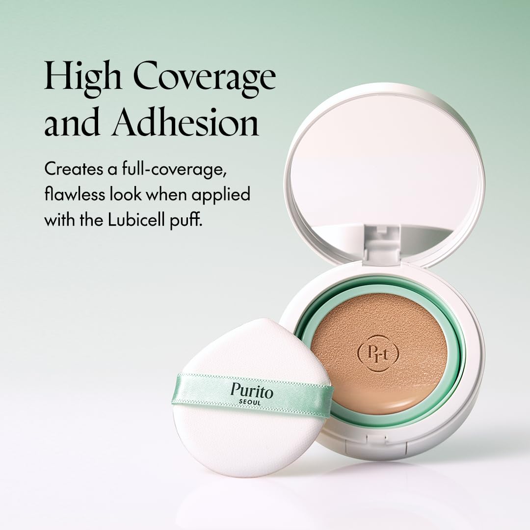 PURITO SEOUL Wonder Releaf Centella BB Cushion #23 Natural Beige, Foundation, Korean Centella