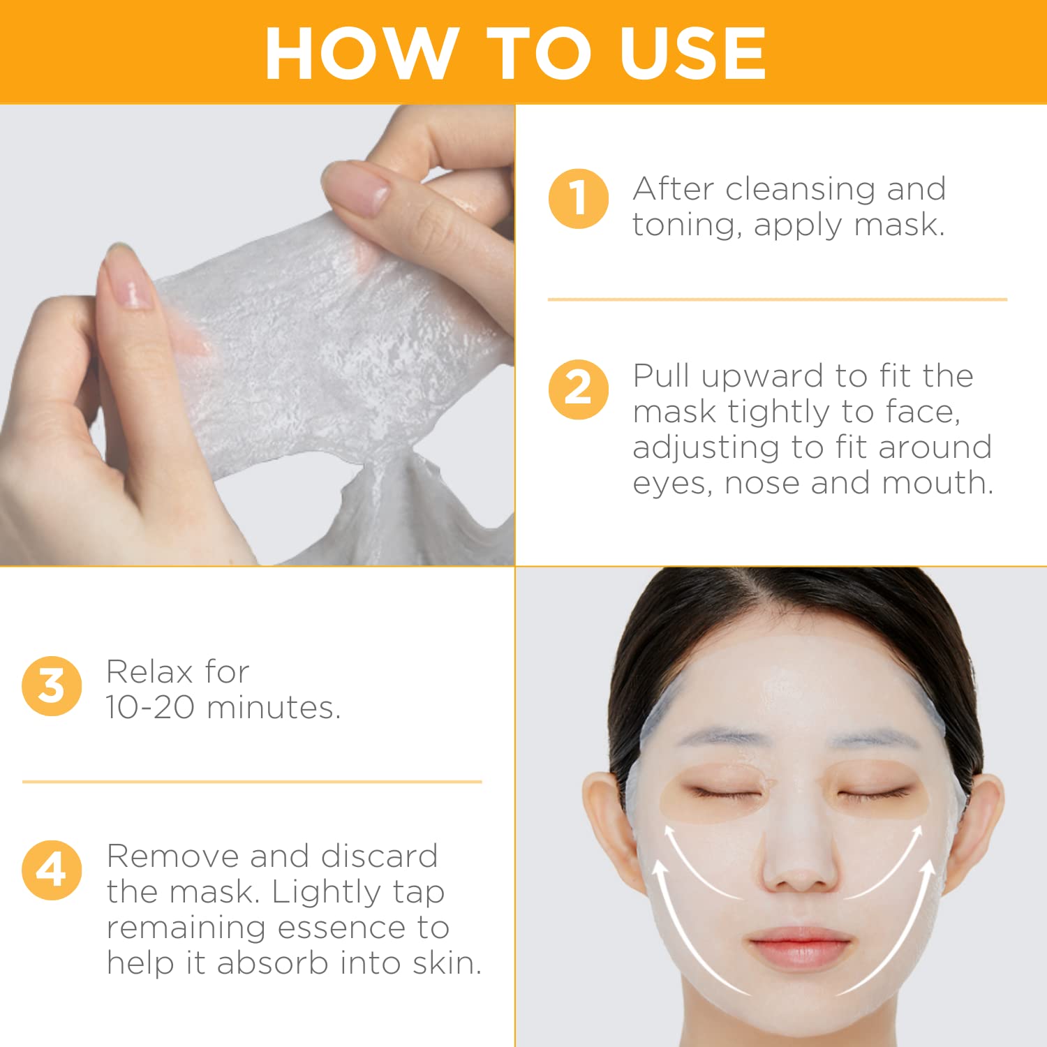 Mediheal Official Best No.1 Korean Sheet Mask - EGT Ampoule Face Mask 10 Sheets For Intensely