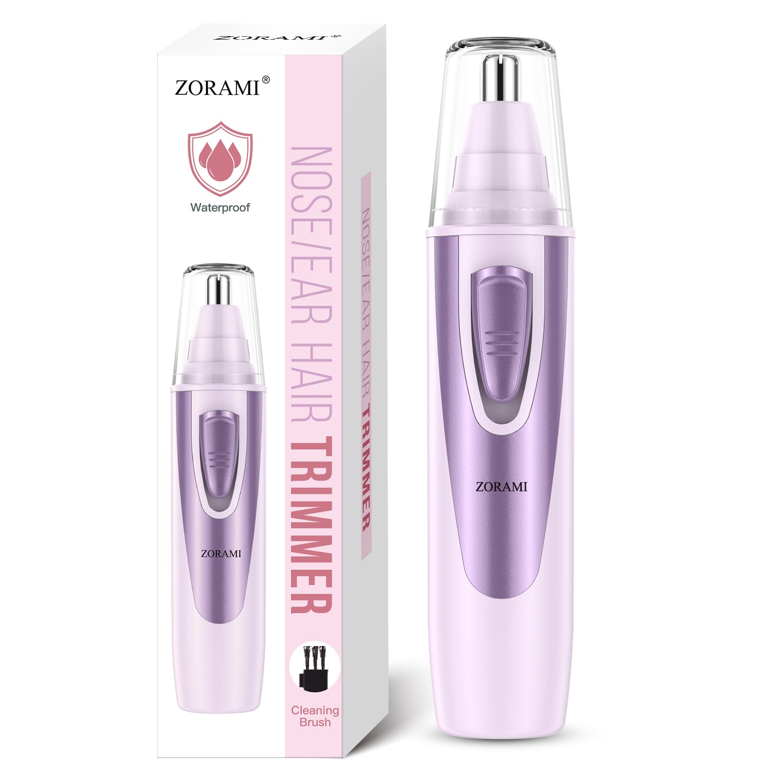 Ear and Nose Hair Trimmer Clipper - 2026 Professional Painless Eyebrow & Facial Hair Trimmer for