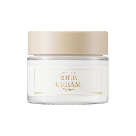 [I'm from] Rice Cream 1.69 Ounce, 41% Rice Bran Essence with Ceramide | Glowing Look, Improves