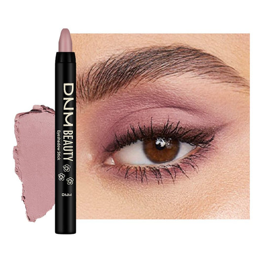 Mauve Matte Cream Eye Shadow Stick Makeup for Women, Mauve Matte Eyeliner Pencil Eyeshadow Brightener Stick for Eyes, Waterproof Eyeshadow Applicator Blendable sombras para ojos 81#