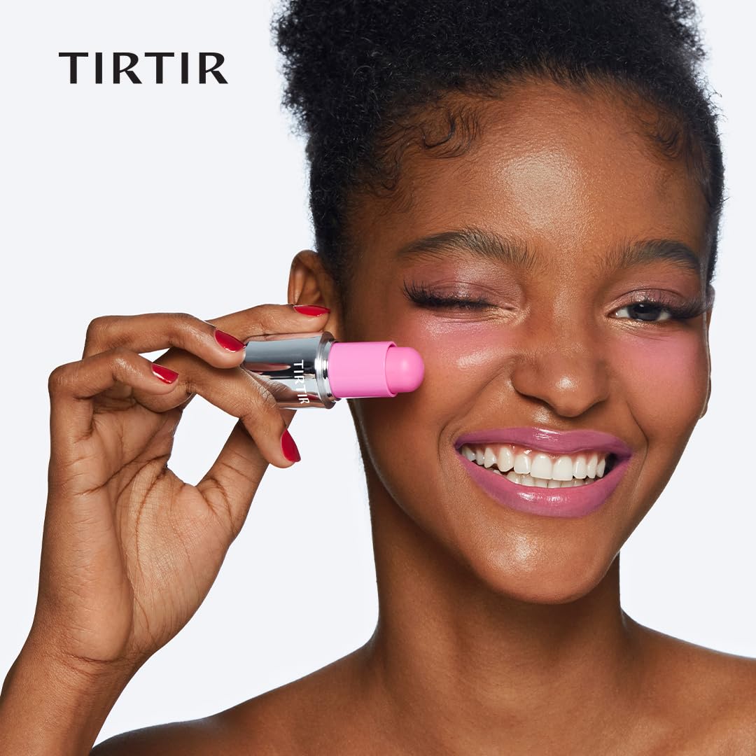 TIRTIR Mood Glider Lip & Blush Stick | Multi Use for Lip and Cheek with Creamy Buildable Texture
