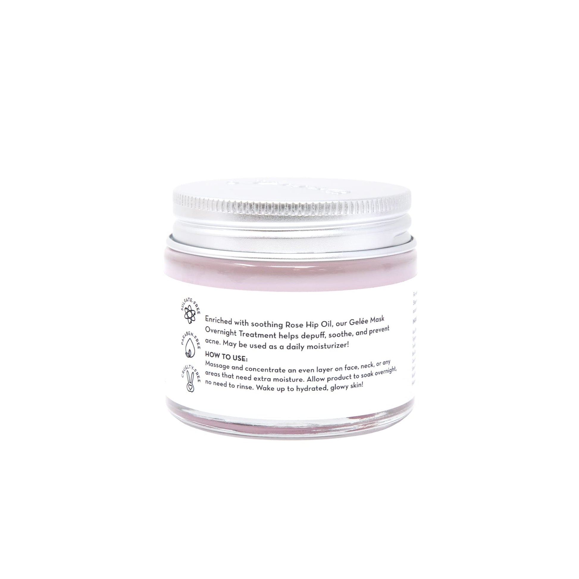 The Crème Shop Rose Hip Oil Gelée Overnight Face Mask (2.36 oz)