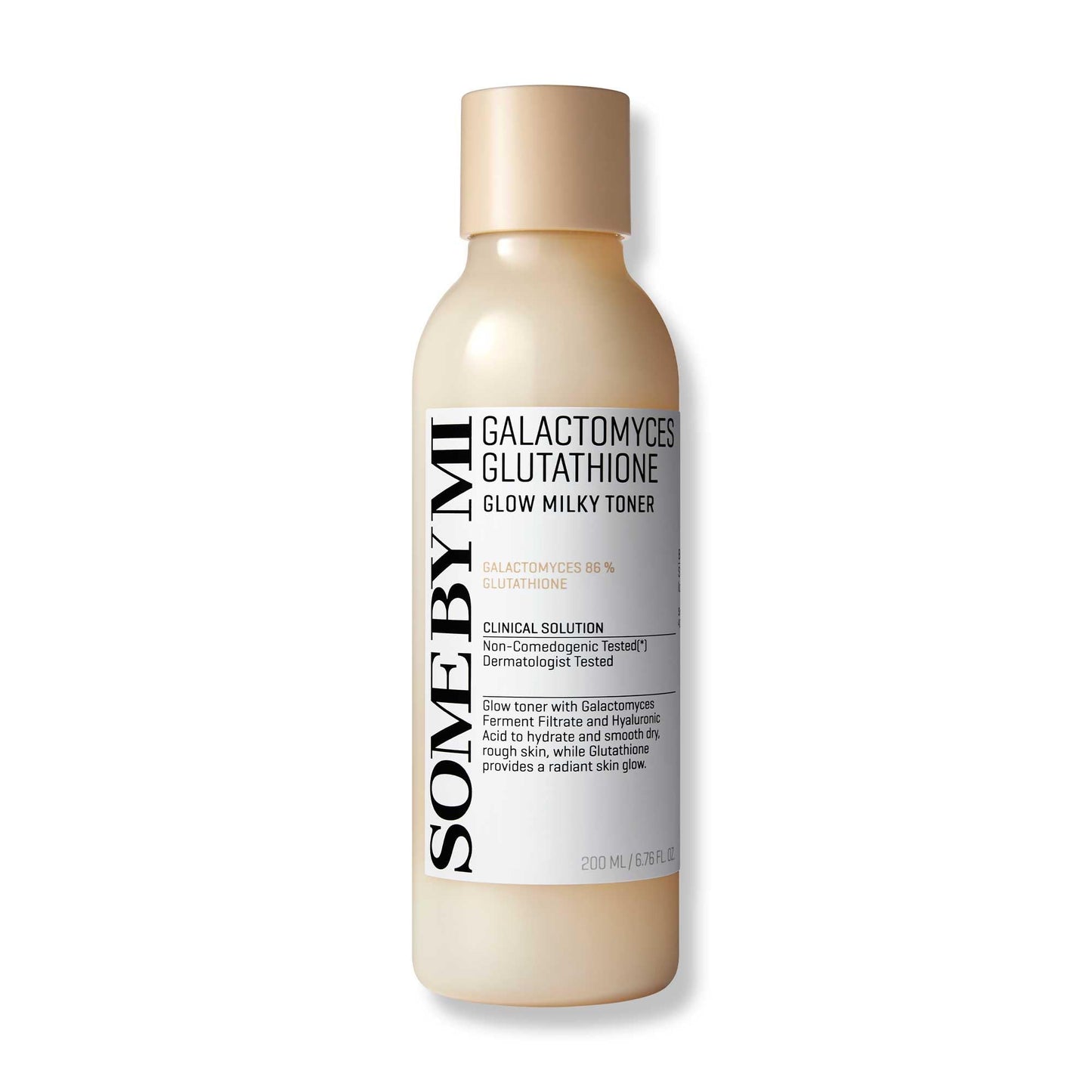SOME BY MI Galactomyces Glutathione Glow Milky Toner - 6.76Oz, 200ml - Hydrating Korean Milky and
