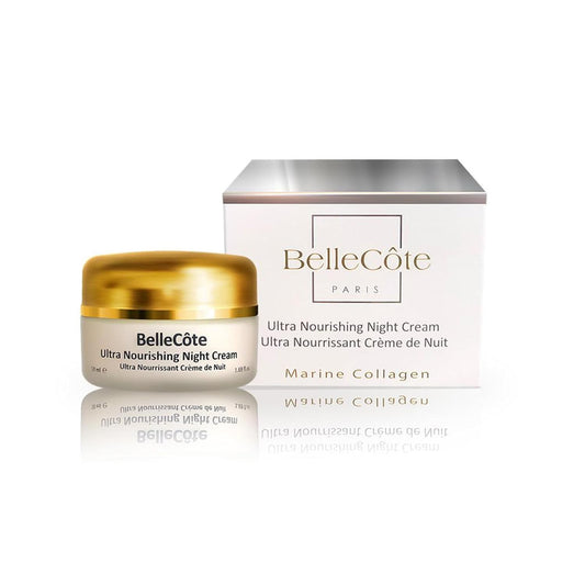 Anti Aging Night Cream with Retinol - Anti Wrinkle Face Cream | Facial Treatment with Marine Collagen for Dull And Dehydrated Skin | Vitamin C+E Complex for Aging Spots & Forehead Lines [ 1.6Oz ]