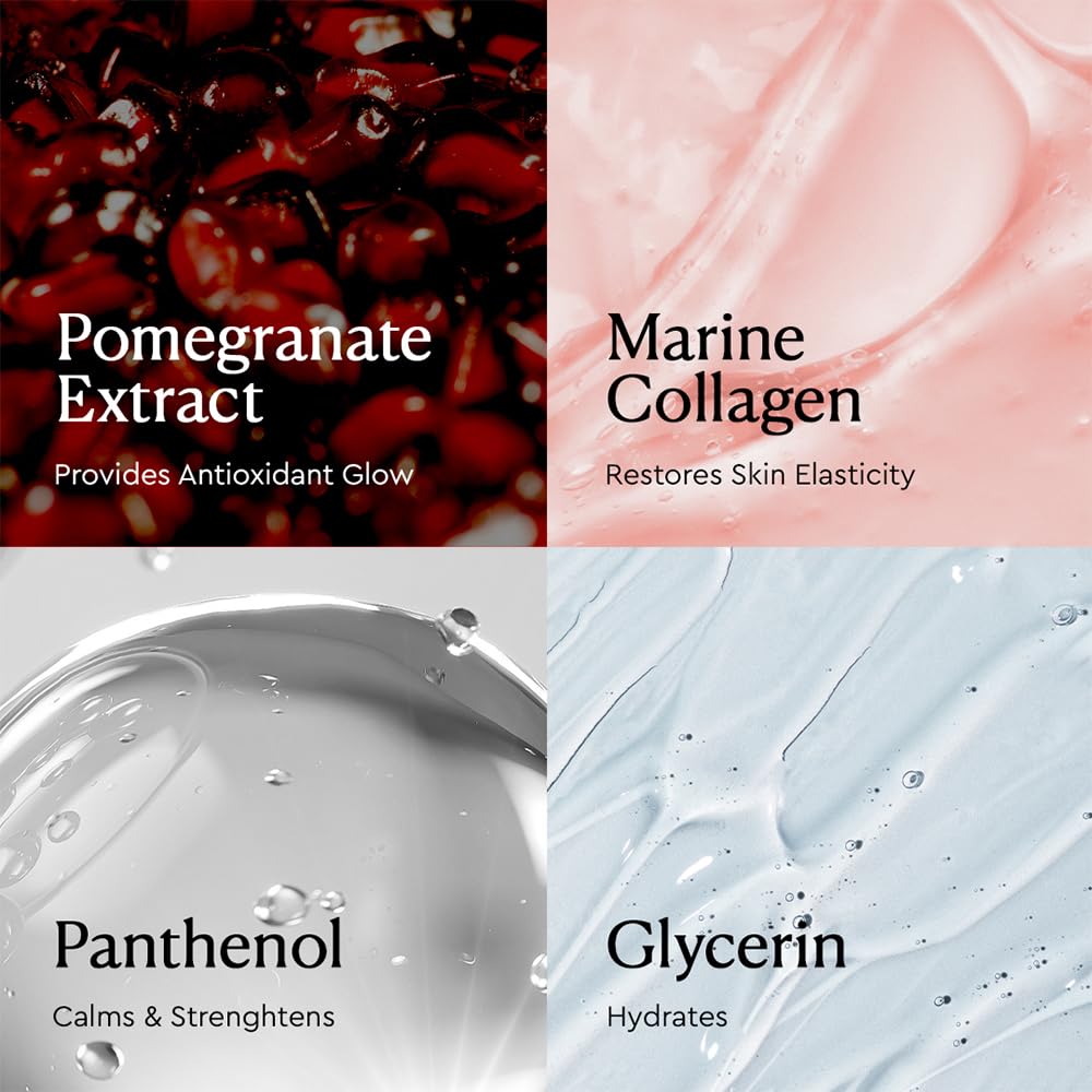 The Face Shop Pomegranate & Collagen Volume Lifting Emulsion | Deep Revitalizing Emulsion for