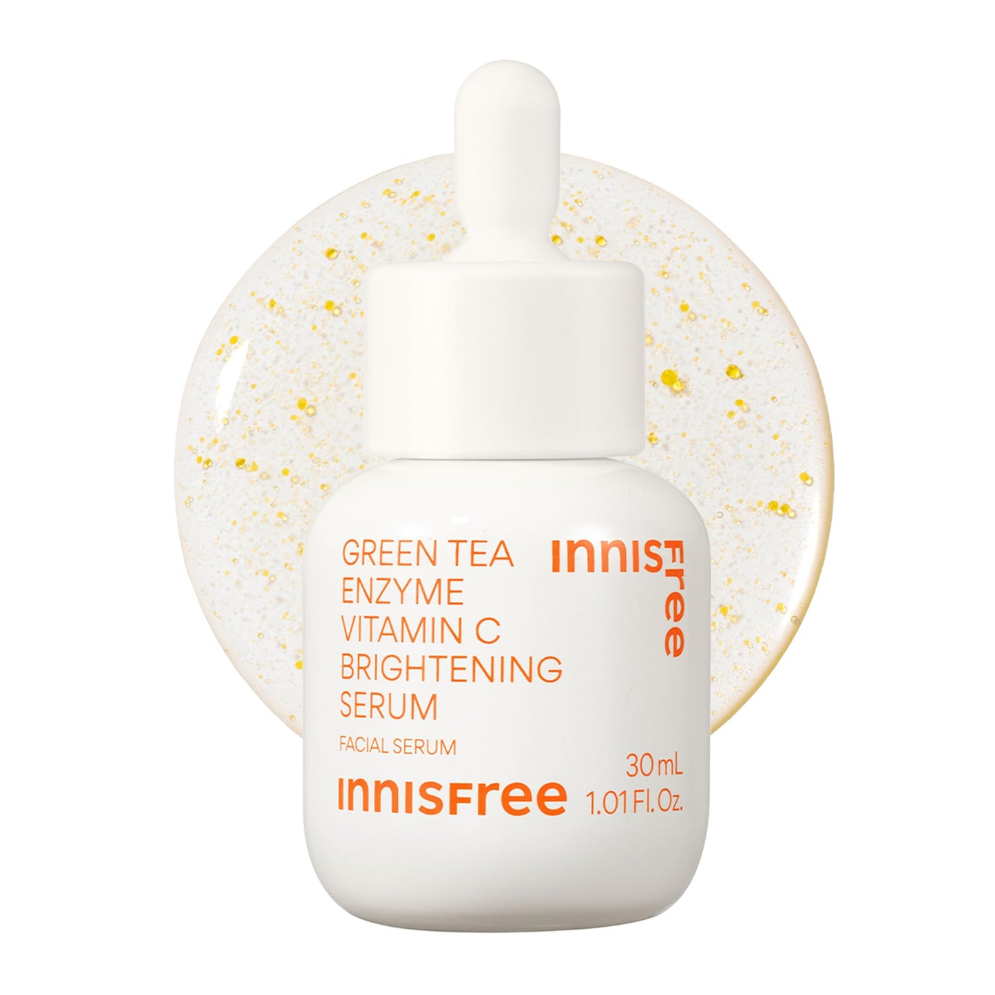 Innisfree Green Tea Enzyme Vitamin C Serum for Brightening | Sunspots, Post-Breakout Marks and Dark