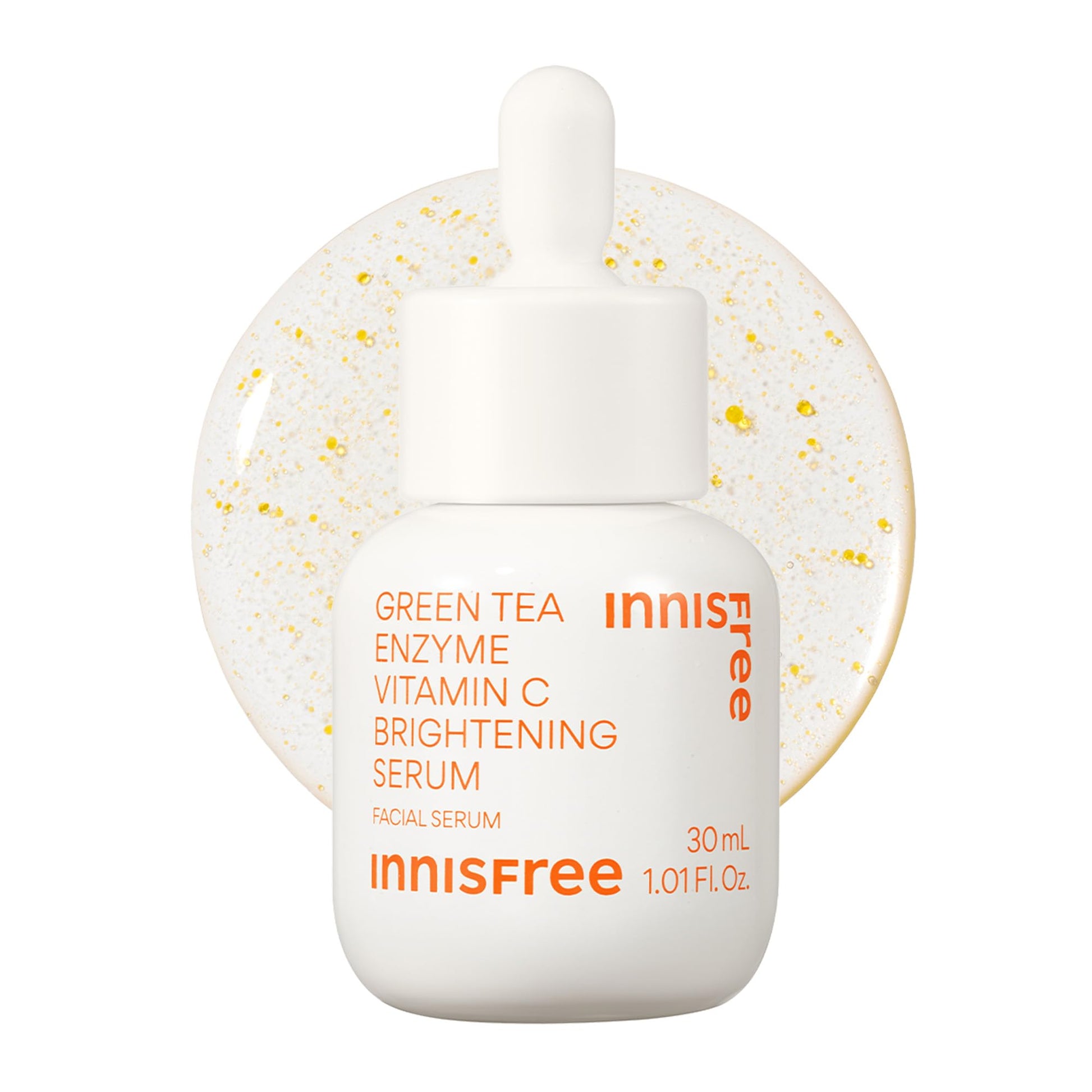 Innisfree Green Tea Enzyme Vitamin C Serum for Brightening | Sunspots, Post-Breakout Marks and Dark