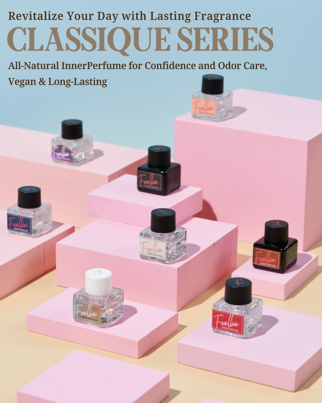 [Follie] eau de foret - Feminine Inner Beauty Perfume (for Underwear), Gentle phytoncide fragrance Scents Fragrance, 5ml(0.169 fl oz)