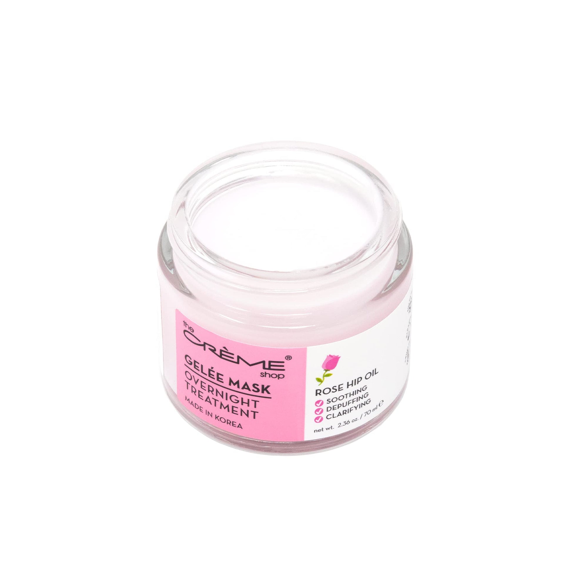 The Crème Shop Rose Hip Oil Gelée Overnight Face Mask (2.36 oz)