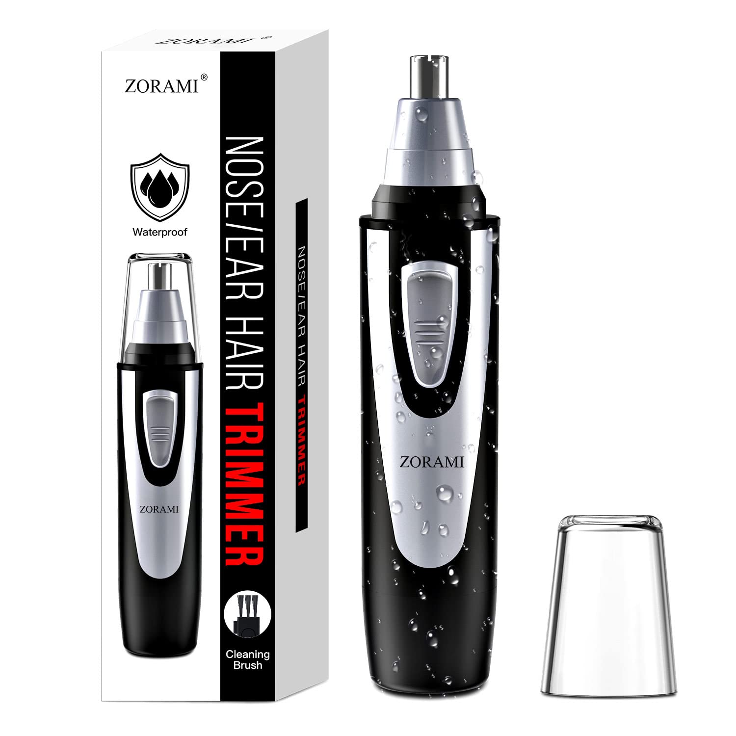 Ear and Nose Hair Trimmer Clipper - 2026 Professional Painless Eyebrow & Facial Hair Trimmer for