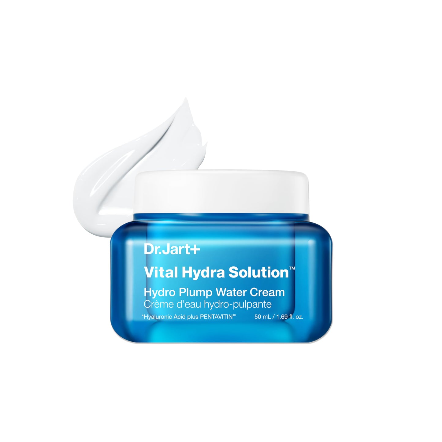 Dr.Jart+ Vital Hydra Solution Water Cream Glow Hydrating Korean Face Moisturizer with Hyaluronic