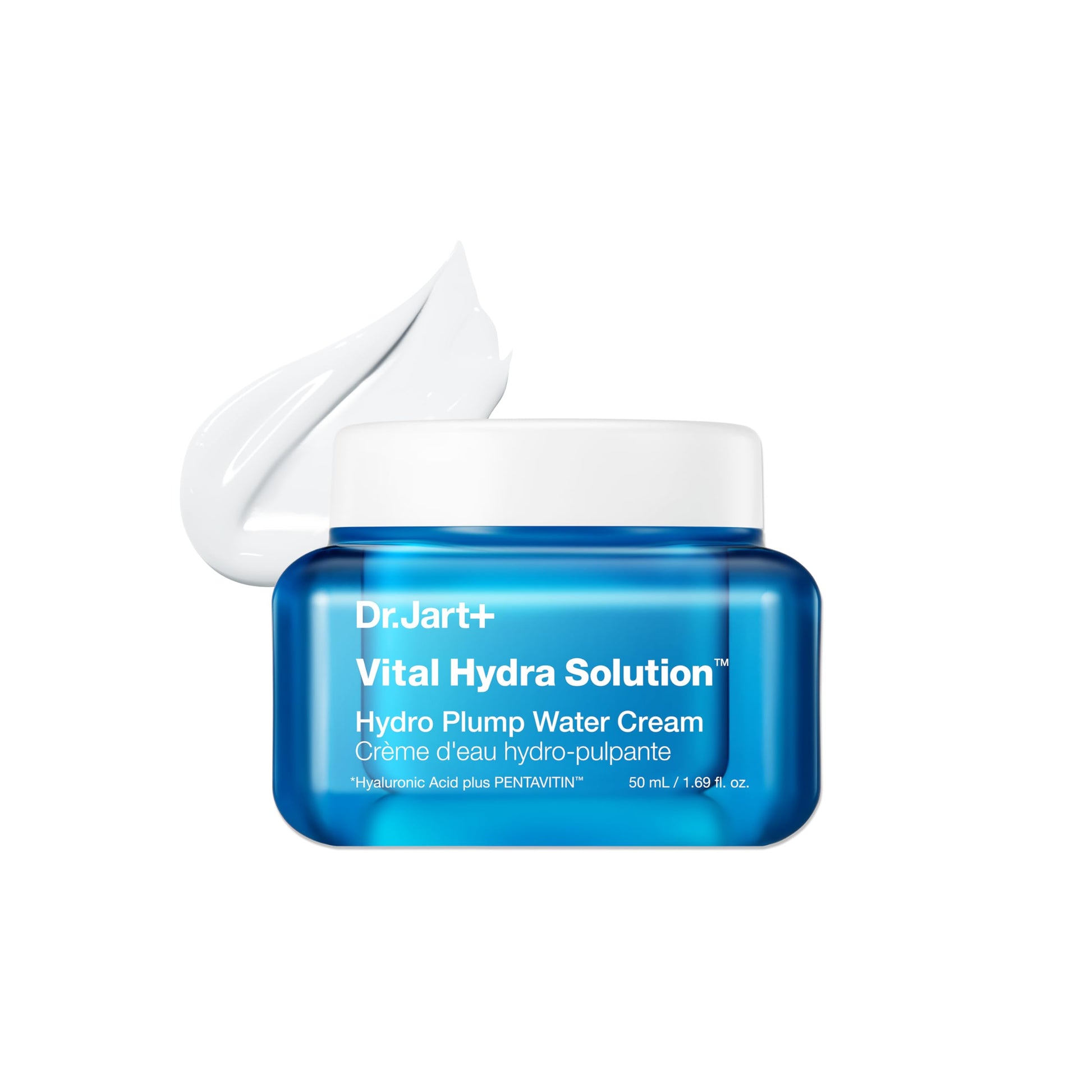 Dr.Jart+ Vital Hydra Solution Water Cream Glow Hydrating Korean Face Moisturizer with Hyaluronic