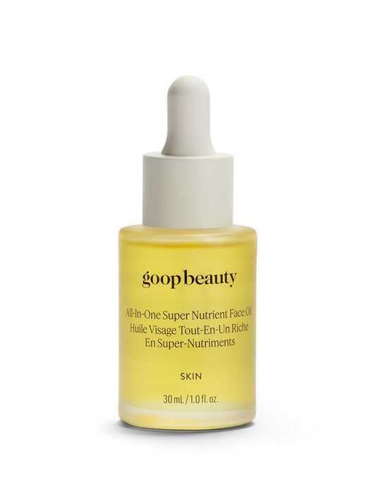 goop Beauty Nutrient Face Oil | Anti Aging Moisturizer for Smooth Skin Texture & Wrinkles | Bakuchiol, Cacay, & Organic Amla | 1 fl oz