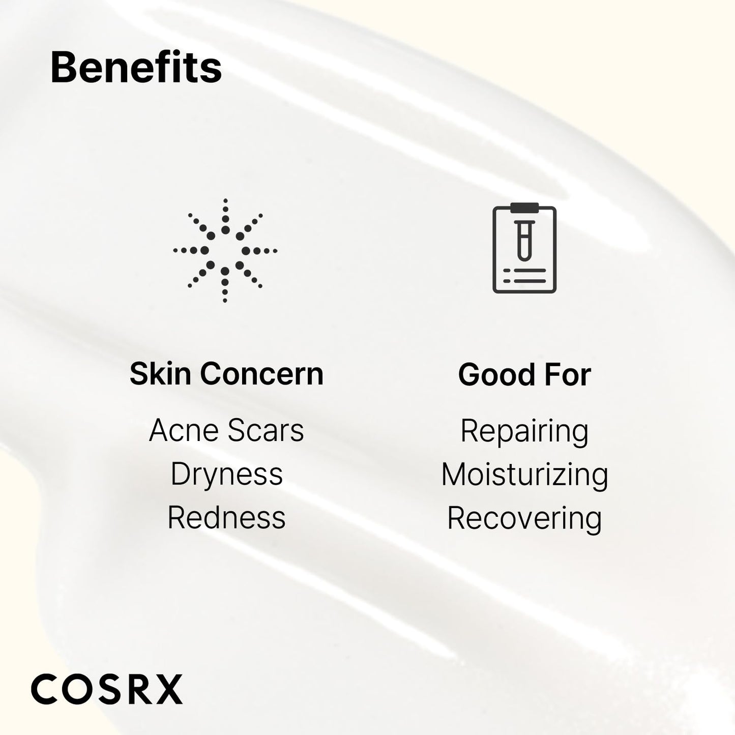 COSRX Snail Mucin 92% Moisturizer, Daily Repair Face Gel Cream Tube Type for Dry, Sensitive Skin