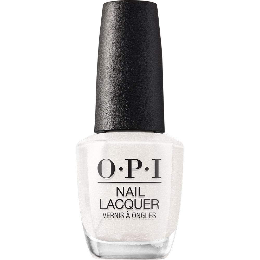 OPI Nail Lacquer Kyoto Pearl | Opaque Soft White Pearl Nail Polish