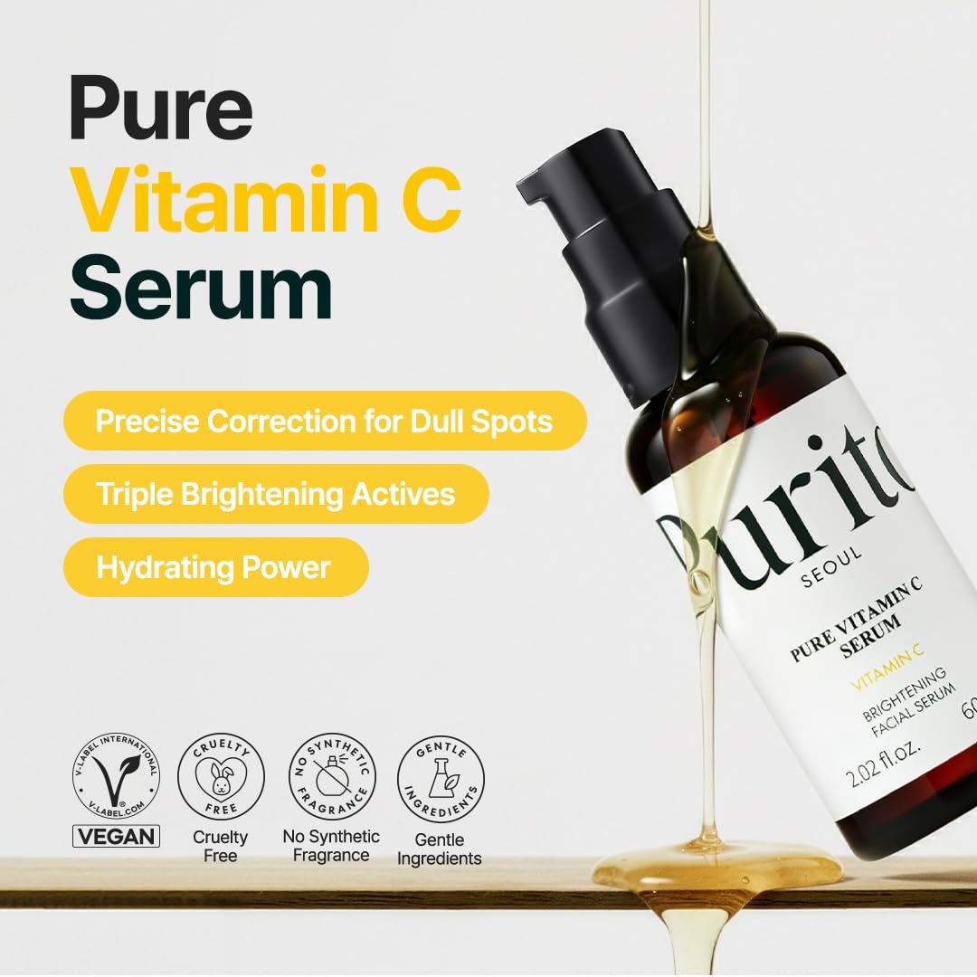 PURITO Pure Vitamin C Serum | Vitamin C Serum For Radiant Skin Glow
