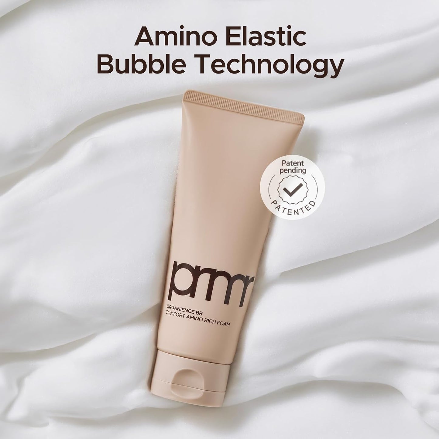 PRIMERA (PRMR Organience Amino Rich Foaming Facial Cleanser - Face Wash for Sensitive Skin, SkinBarrier Strengthening, Clinically Tested, 5.07 Fl Oz (150ml)