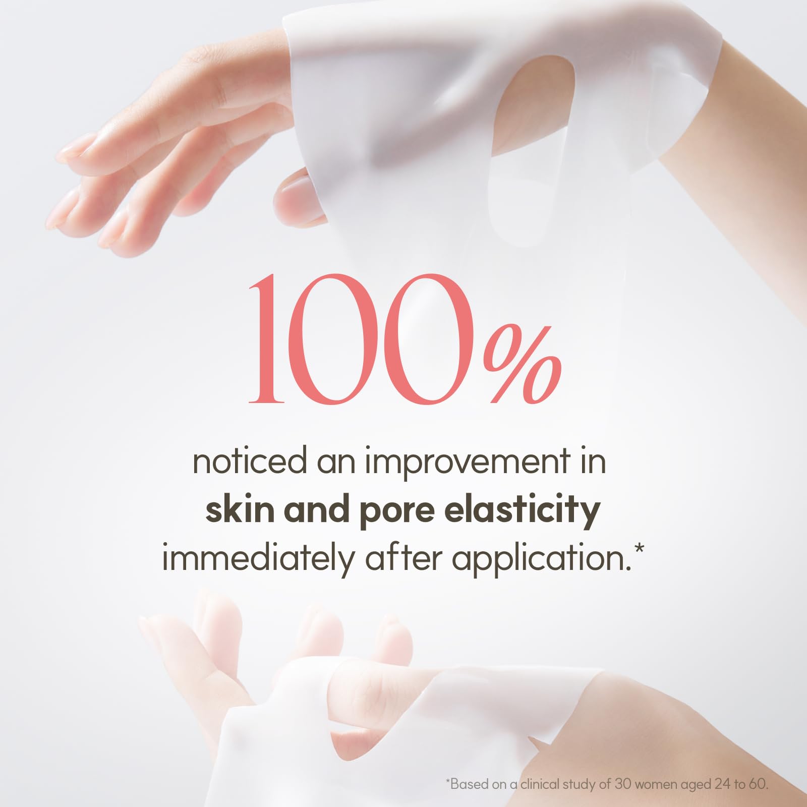 THE FACE SHOP Original Vegan Collagen Face Mask, Korean Glass Skin Essential, Peptide Hydrogel Mask