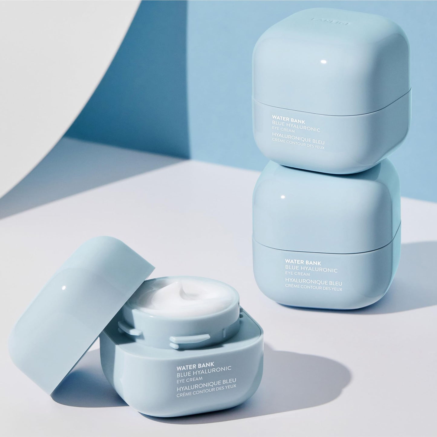 LANEIGE Water Bank Blue Hyaluronic Eye Cream: Hydrating Eye Treatment with Niacinamide & Caffeine