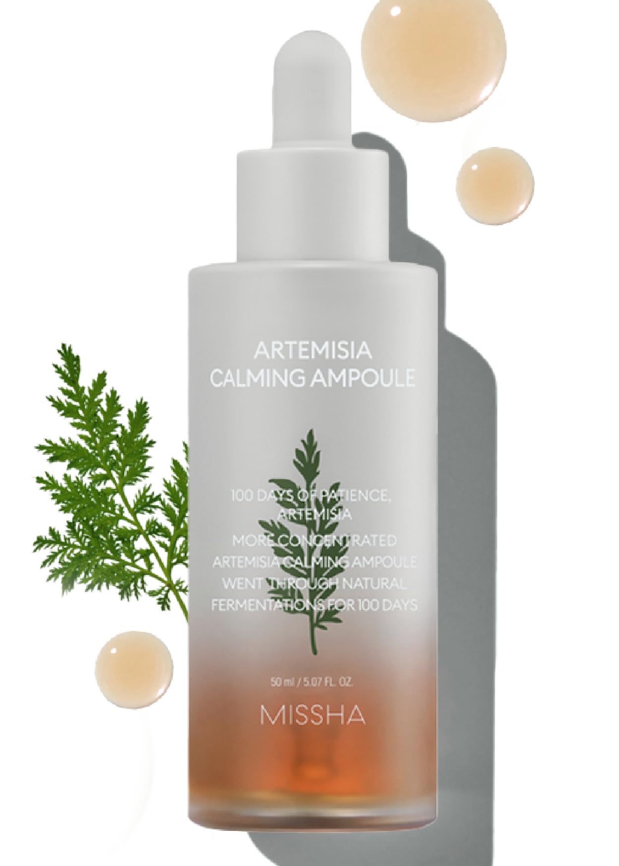 MISSHA Artemisia Calming Ampoule Face Serum Mugwort 1.69 oz