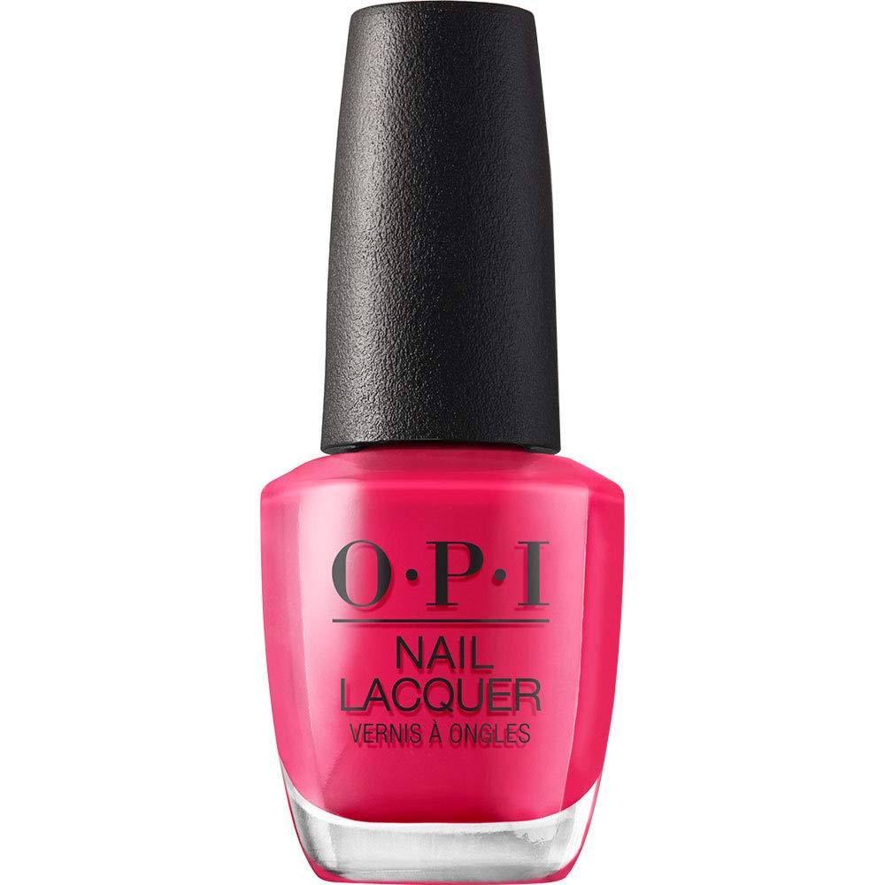 OPI Nail Lacquer She’s a Bad Muffuletta! | Opaque Bright Red Nail Polish