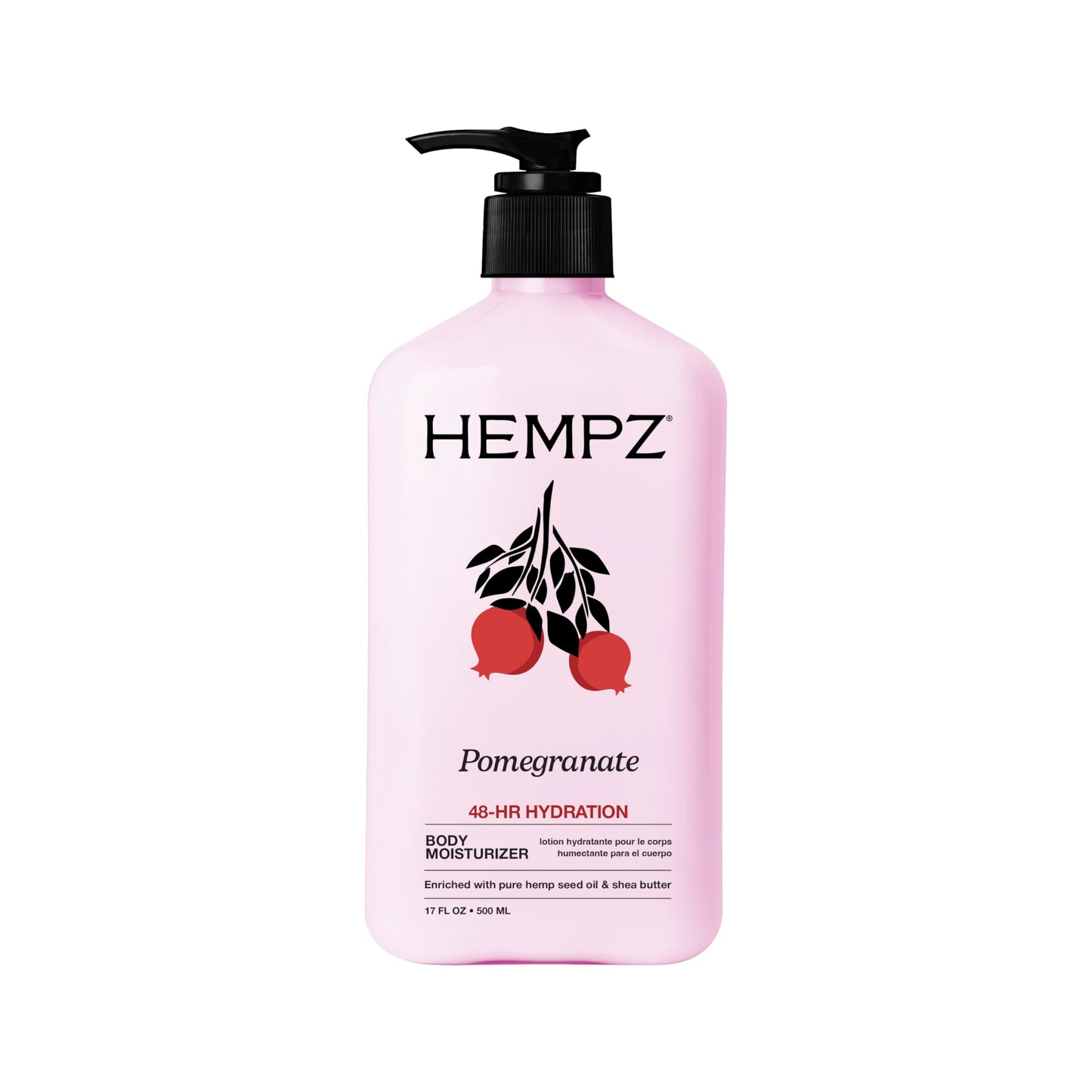 Hempz Pomegranate Bright Citrus Moisturizing Body Lotion - 17 Fl Oz