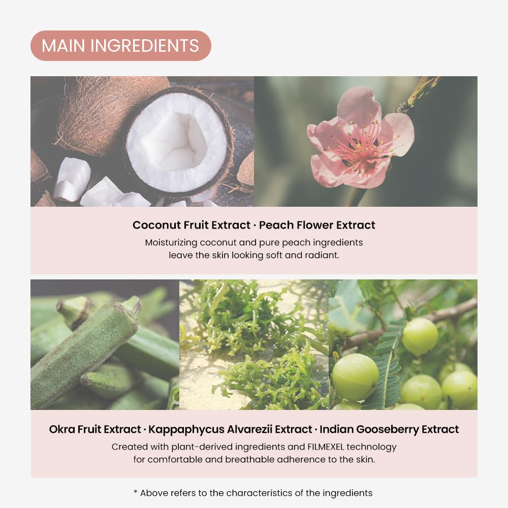 TIRTIR Mask Fit Tone Up Essence | Tinted Moisturizer, All-in-one base, Glass skin look, Deep