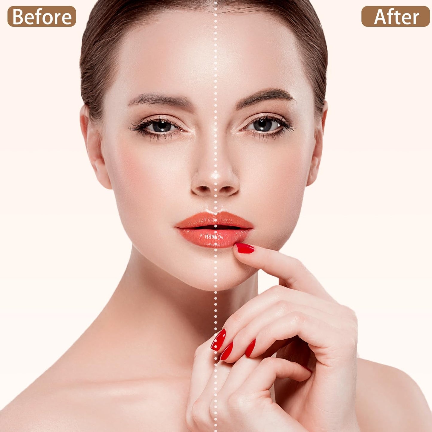 Eyebrow Pen,2-in-1 Waterproof Eyebrow Pencil with 4 Tip Microblading Brow Pen and Ultra-Precise Brow Pencil,with Dual-ended Eyebrow Brush,Eyebrow Makeup for Natural Looking - Taupe