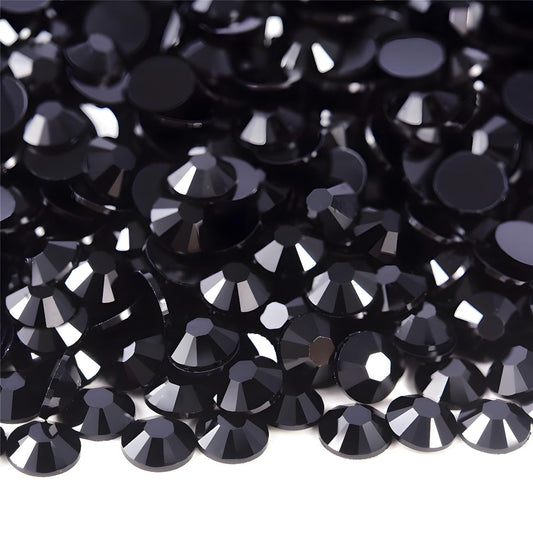 Flatback Rhinestones Round Gems for Nails Art and Crafts 620Pcs SS30 6mm Glitter Crystals Stone DIY