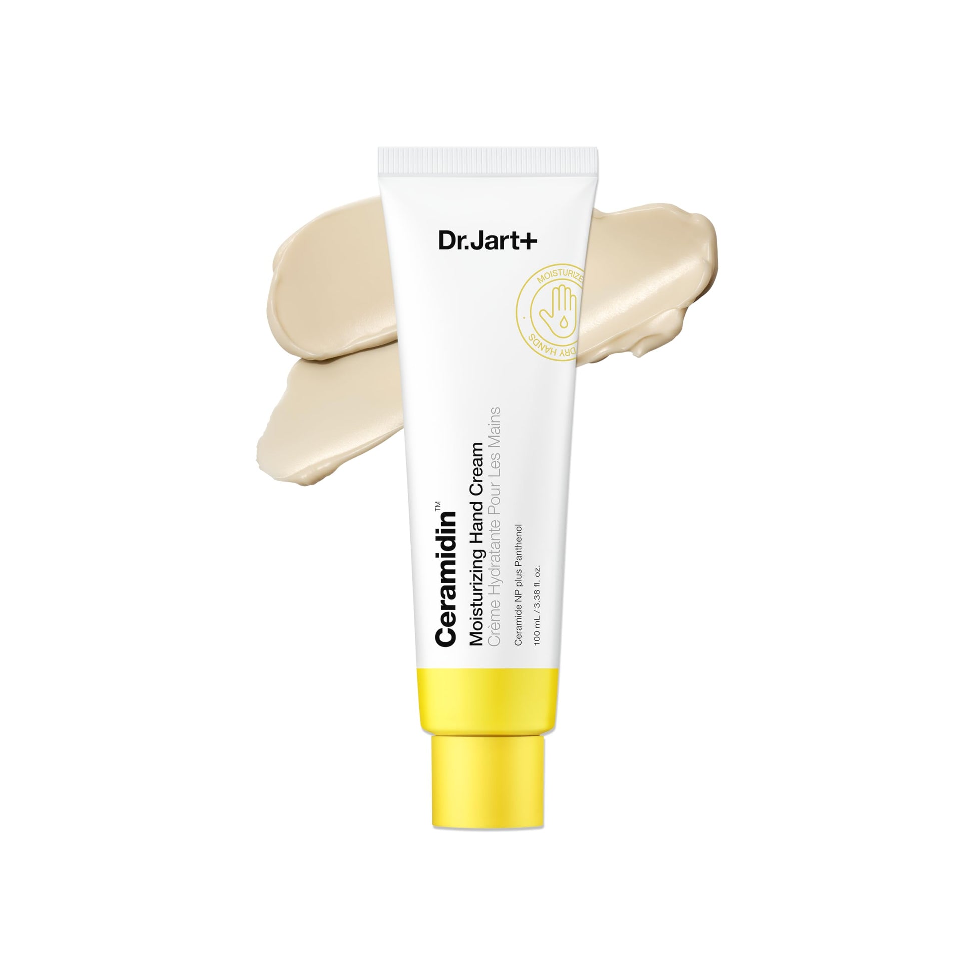 Dr.Jart+ Ceramidin Moisturizing Korean Hand Cream For Dry Hands with Ceramides and Panthenol |