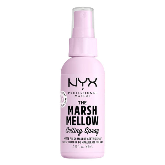 NYX PROFESSIONAL MAKEUP Marshmellow Makeup Setting Spray, Matte Setting Spray Mist for 16HR Make Up Wear - Long-Lasting, Vegan Formula