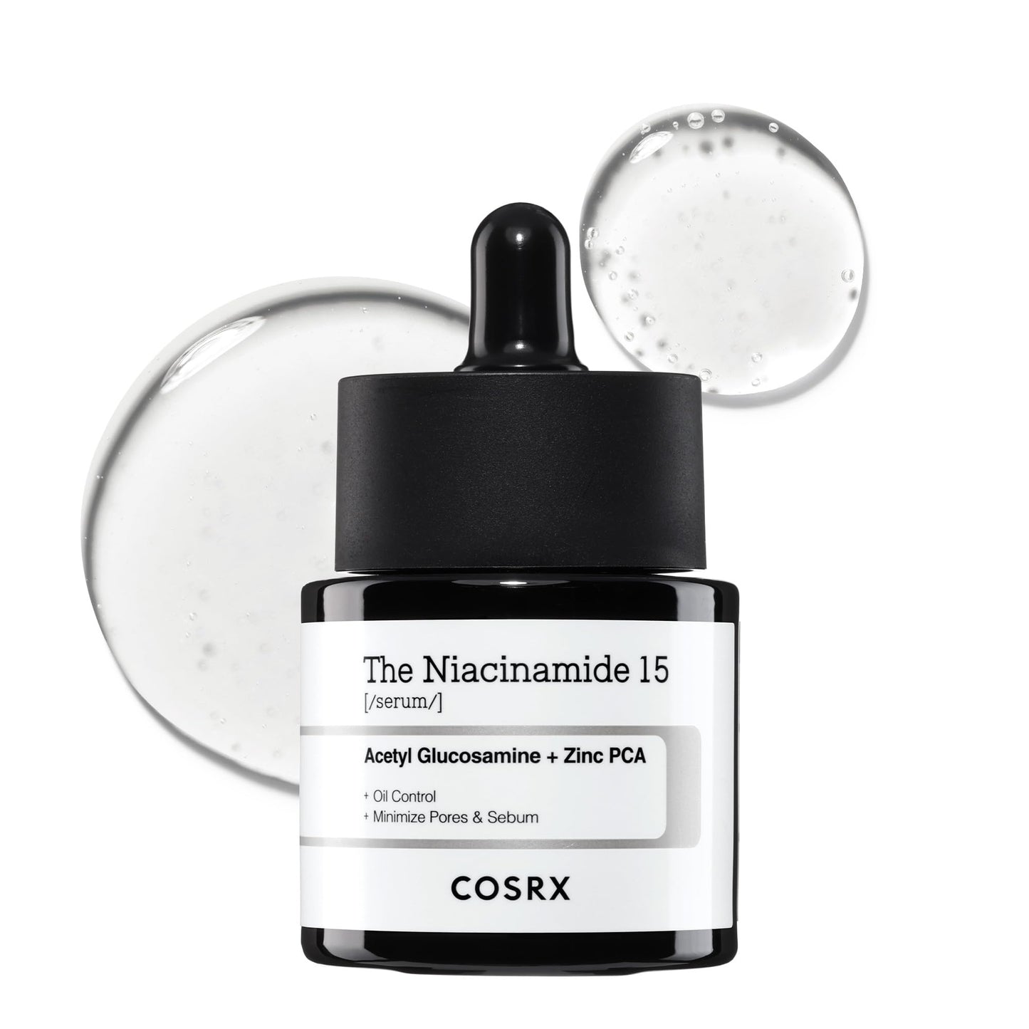 COSRX 15% Niacinamide Face Serum, 0.67 fl oz, Pore Minimizer Serum for Face, Even Skin Tone, Korean