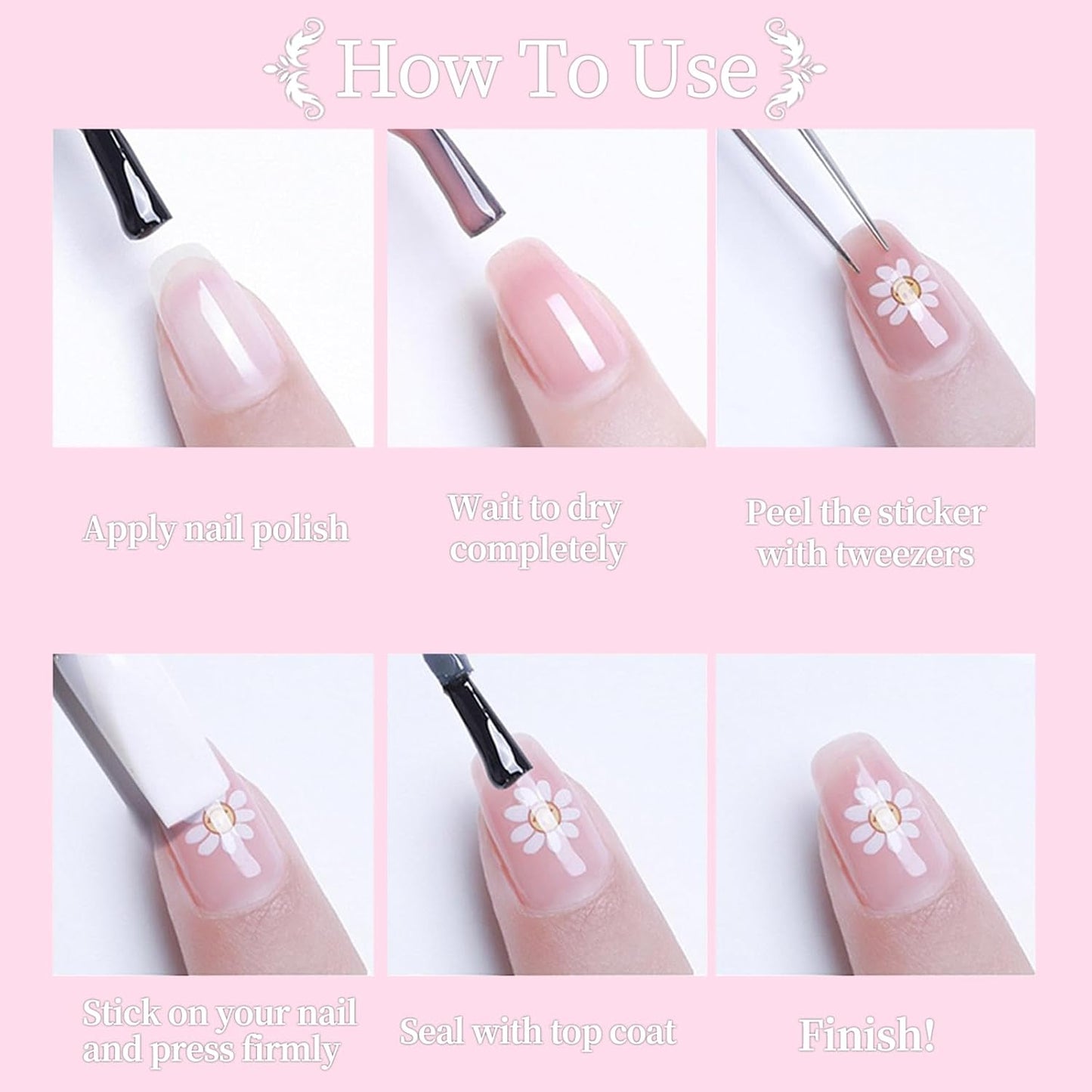 Gold Snake Nail Art Stickers 5D Embossed Moon Star Nail Stickers, Self-Adhesive Durable Nail Art Decals for Women Girls, Nail Wraps Decoration Manicure for DIY Acrylic Nail Accessories