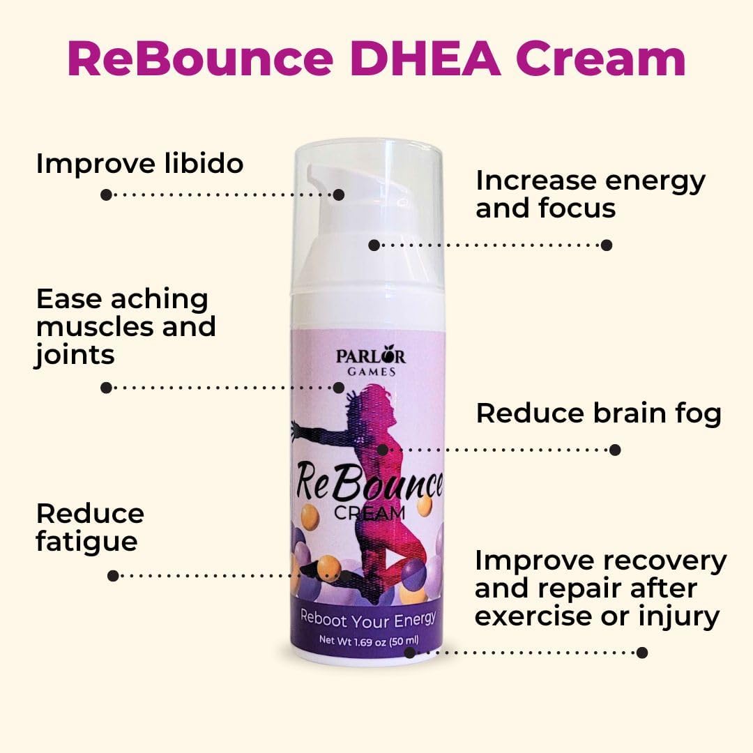Happy Hormone Bundle: Silky Peach Estriol Cream, Vibrant Third Progesterone Cream & ReBounce DHEA Cream for Complete Menopause Relief