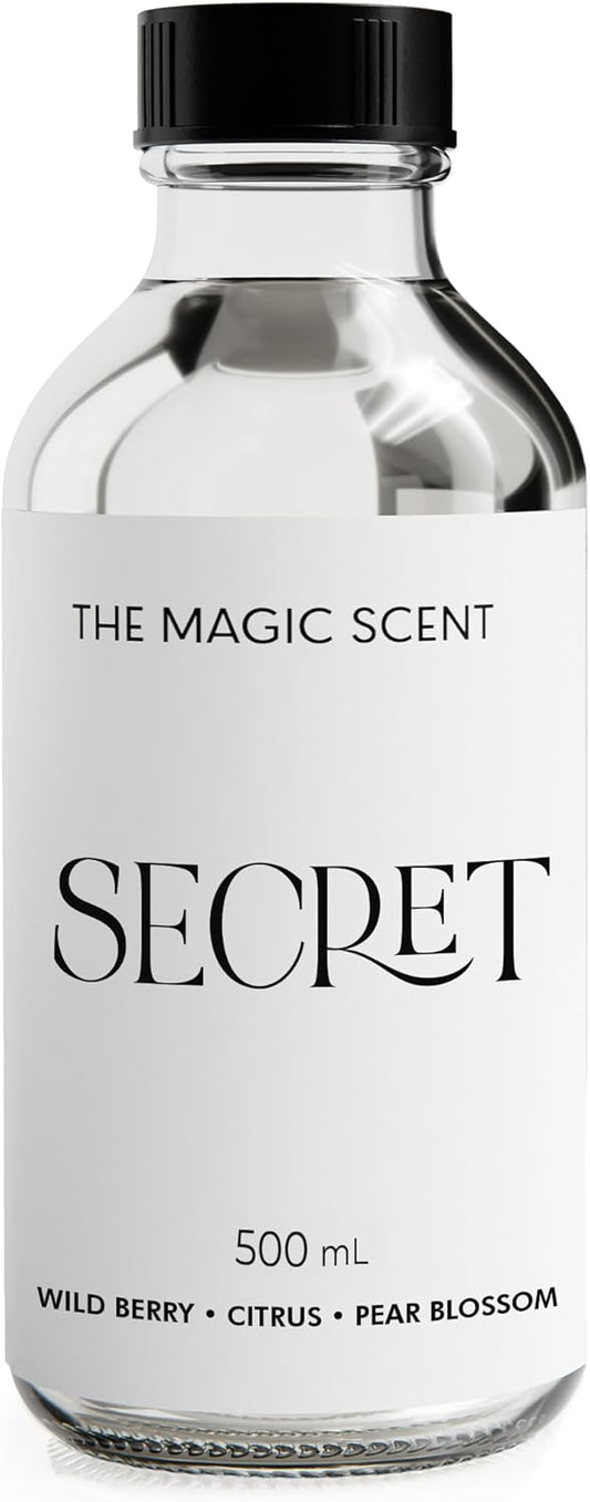 Secret Diffuser Oil - Hotel & Home Luxury Scents - Diffuser Oil Scents for Home Designed for Use in All Diffusers - 16.5 fl oz, 500 mL