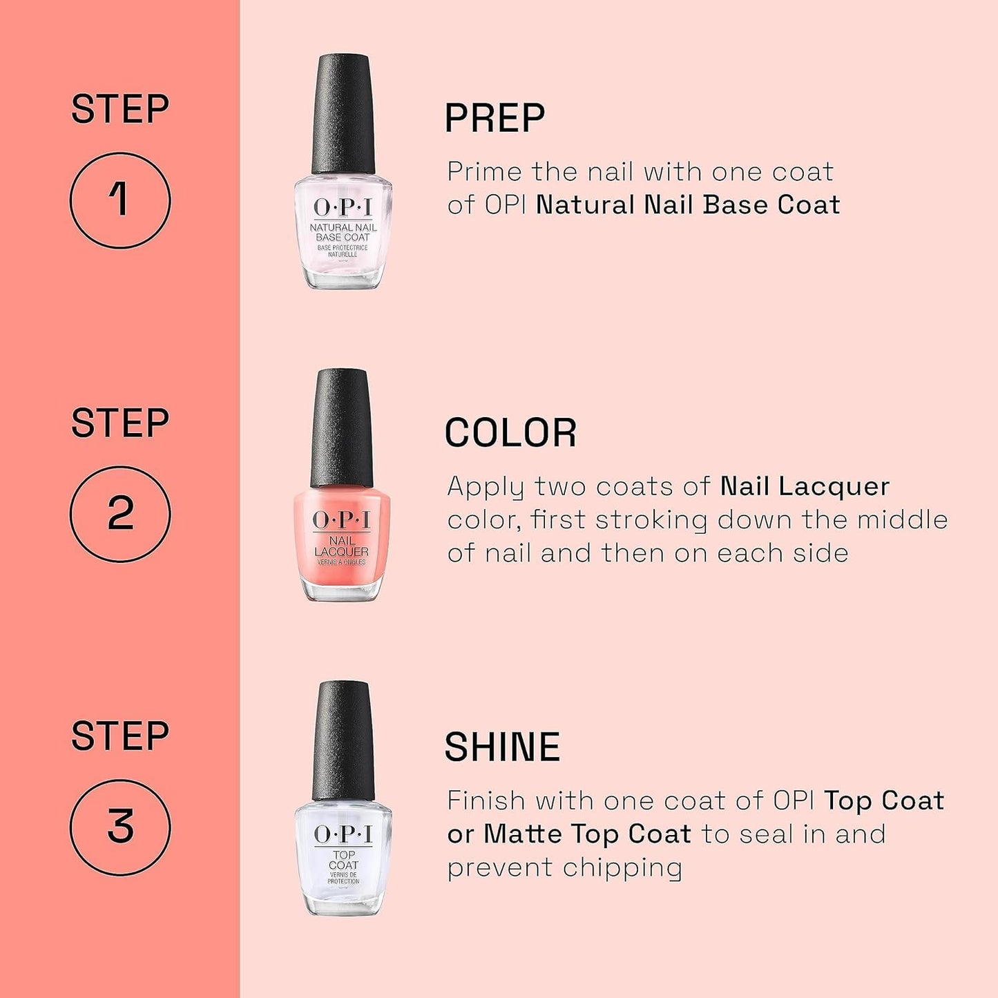 OPI Nail Lacquer Midnight Mantra | Opaque Dark Blue Nail Polish