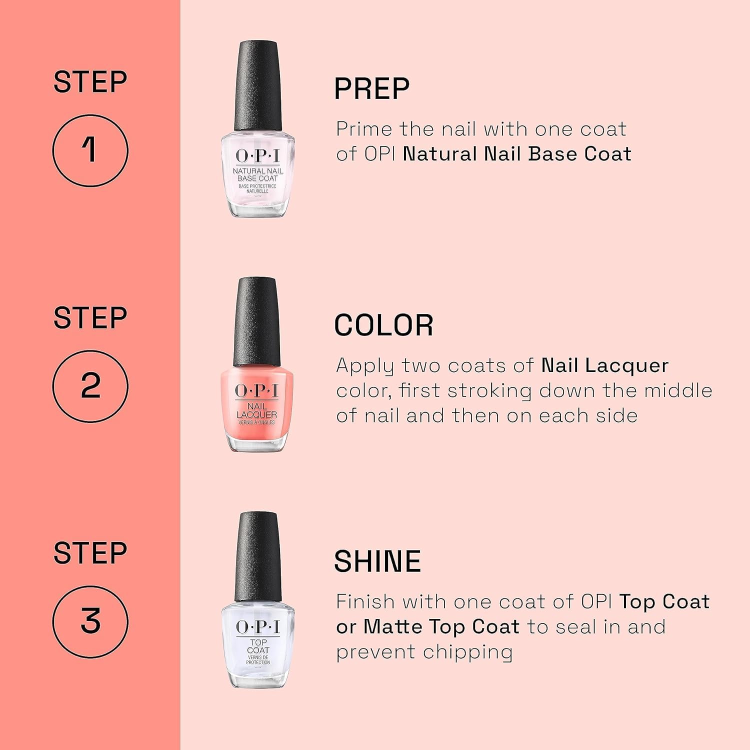 OPI Nail Lacquer Midnight Mantra | Opaque Dark Blue Nail Polish