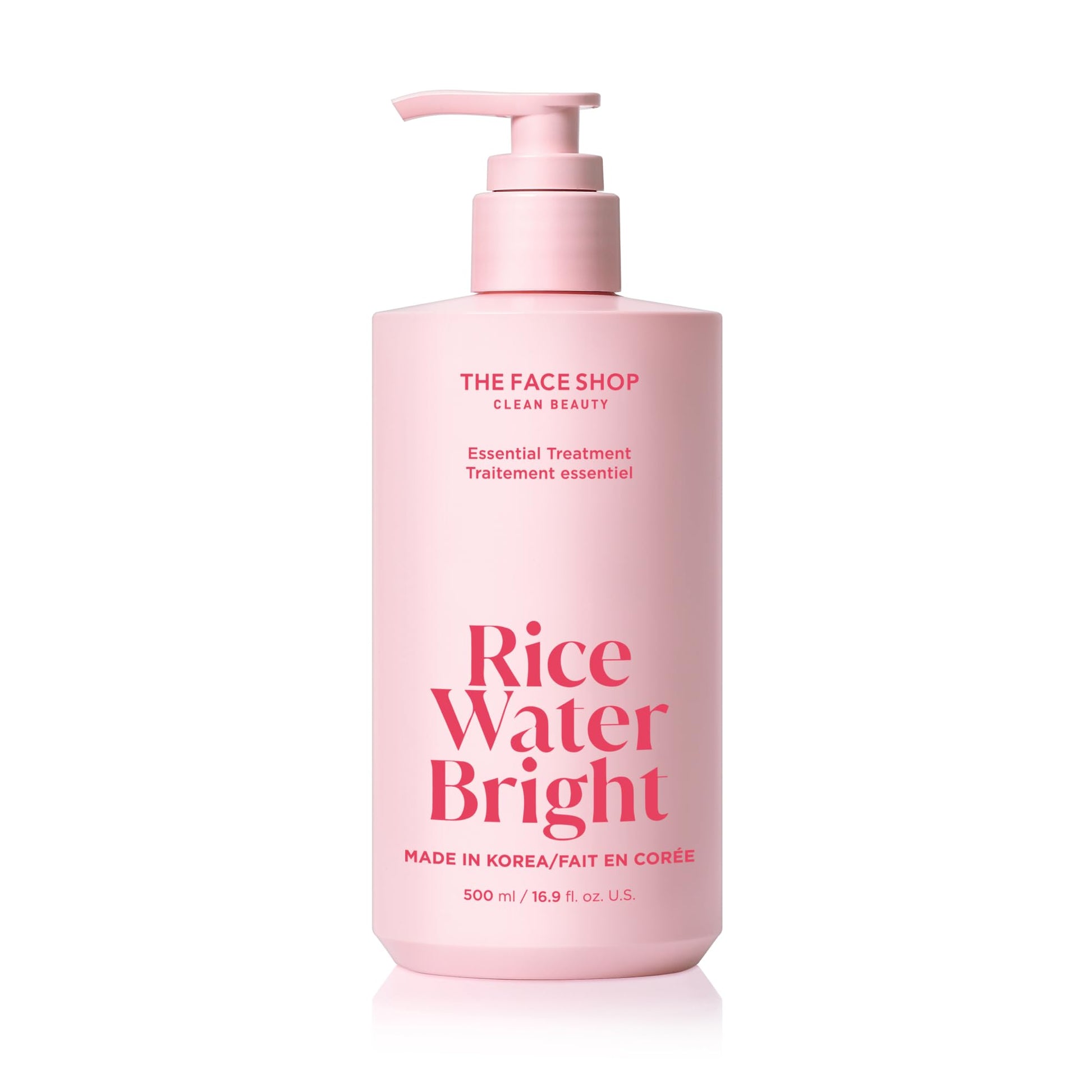The Face Shop Rice Water Bright Essential Treatment, Rice Protein Conditioner with Shea Butter for