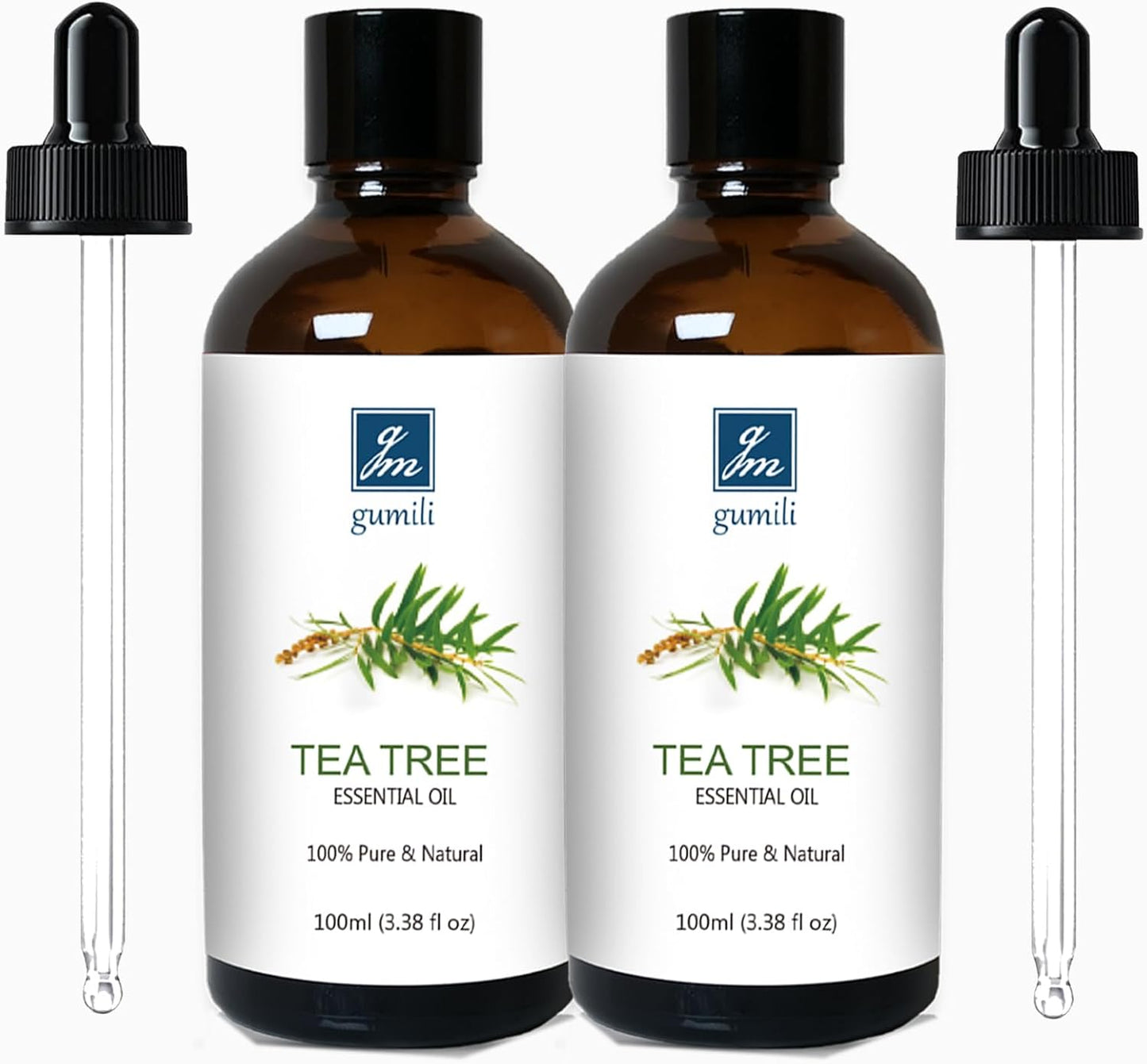 Tea Tree Essential Oil 200ML, Pure Tea Tree Oil for Diffuser Aromatherapy Beauty Care Home Cleansing