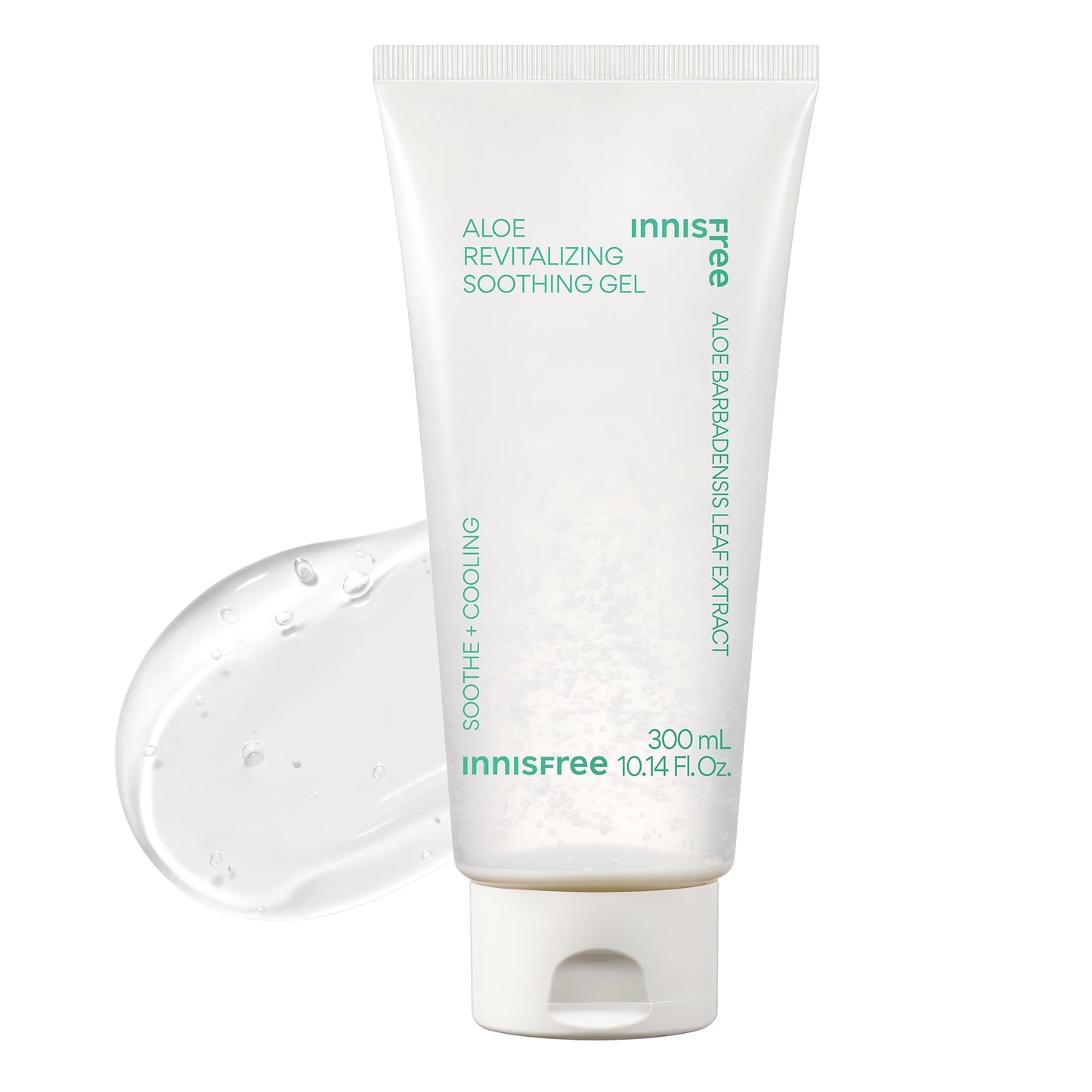 innisfree Aloe Vitalizing Soothing Gel | Hydrating Korean Face and Body Moisturizer | Soothe