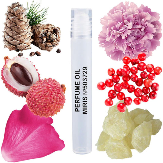 MIRIS Perfume Oil No. 503729, Inspired by Lust in Paradise, Long-Lasting Women Roll-On, Rollerball 0.34 Fl Oz / 10 ml